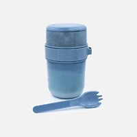Melii Yogourt ou salade à emporter avec cuillère - Bleu ardoise