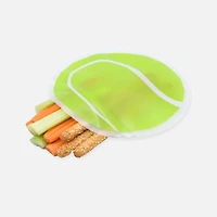 Reusable Peva Snack Bags Sports - Assorted, 6 pack