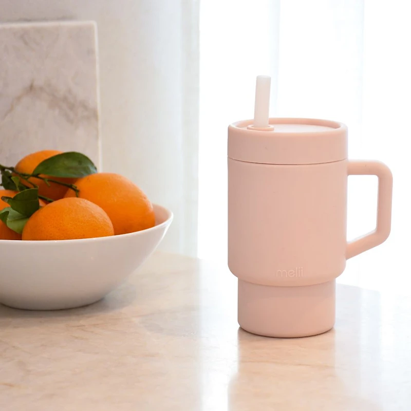 Gobelet en silicone - Rose