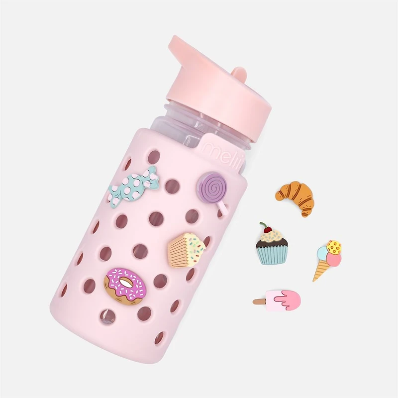 Charm Water Bottle - Pink