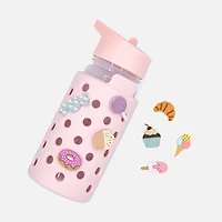 Charm Water Bottle - Pink