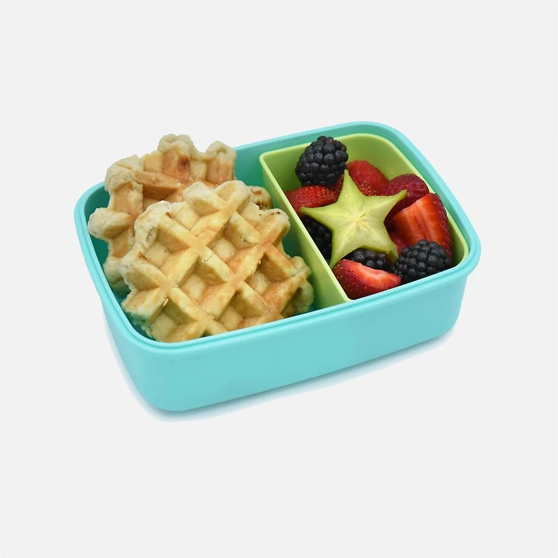 Melii Bento Box with Removable Divider, 2 Compartments