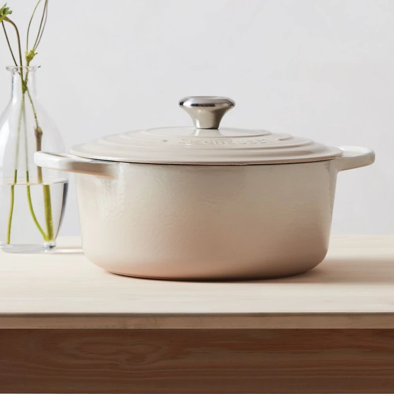 Le Creuset Round Dutch Oven 5.3 L - Meringue