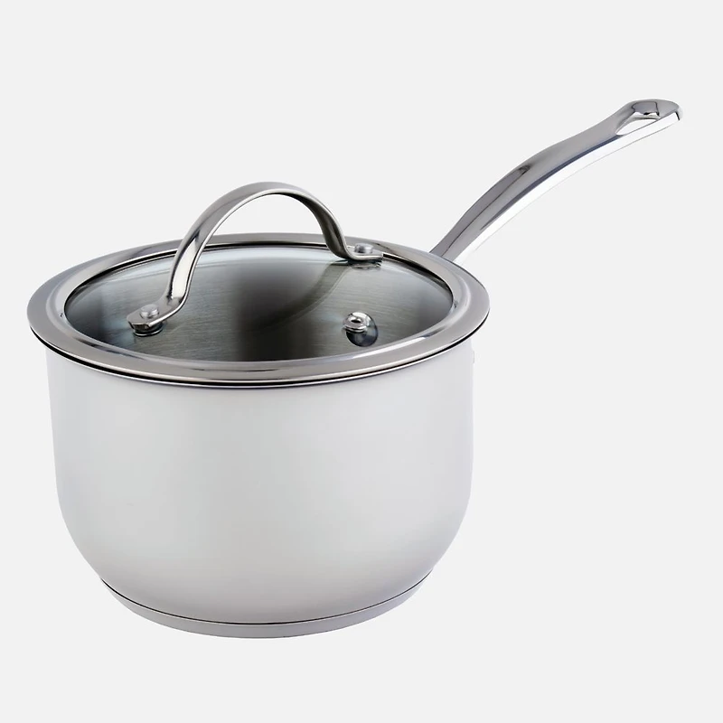 Cocotte « Nouvelle » par Meyer en acier inoxydable avec couvercle - 2 L
