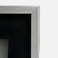 Black Large Frame Mirror - 16x20