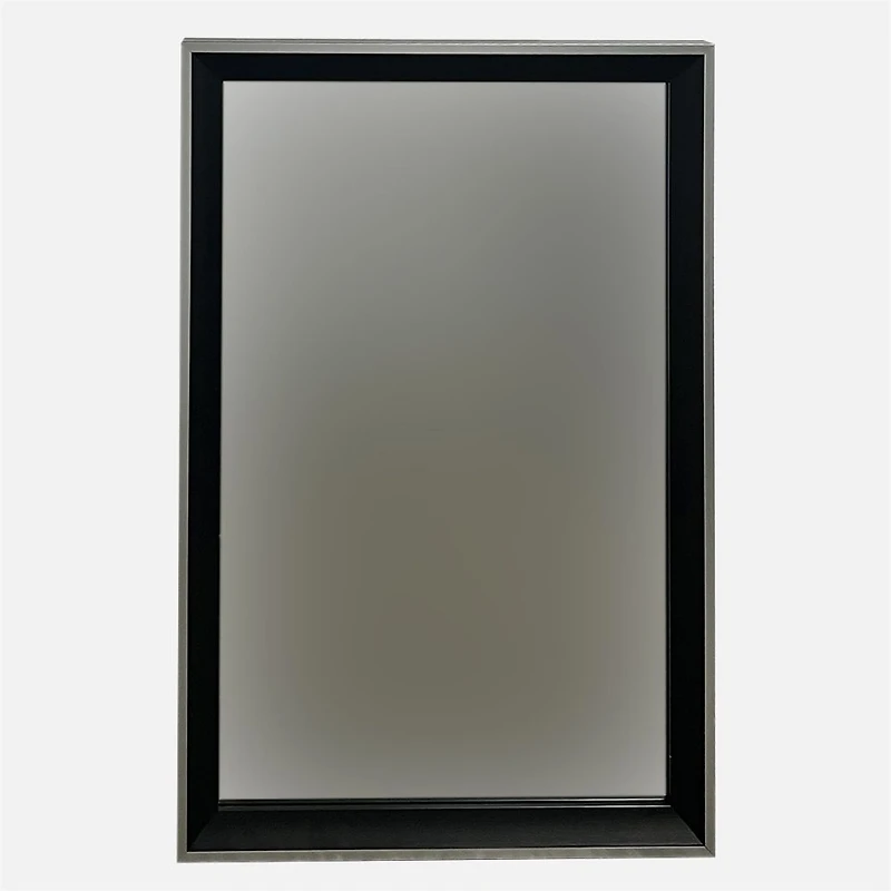 Black Large Frame Mirror - 16x20