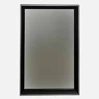 Black Large Frame Mirror - 16x20