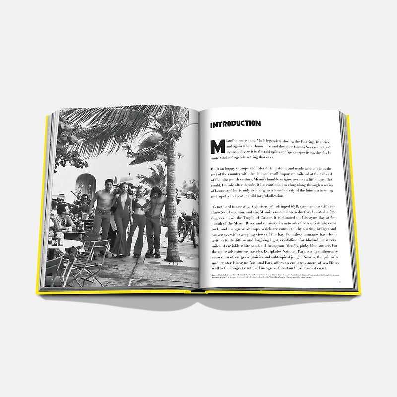 Assouline Miami Beach Beau livre de photographies décoratif 