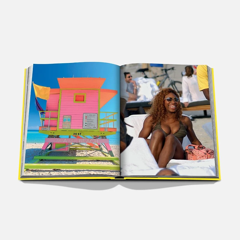 Assouline Miami Beach Beau livre de photographies décoratif 