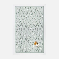 Mistletoe & Robin Tea Towel