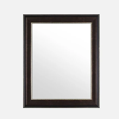 Miroir avec cadre - Brun, 24 x 30 po