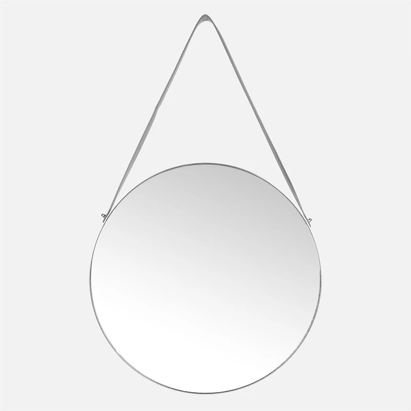 Miroir suspendu rond