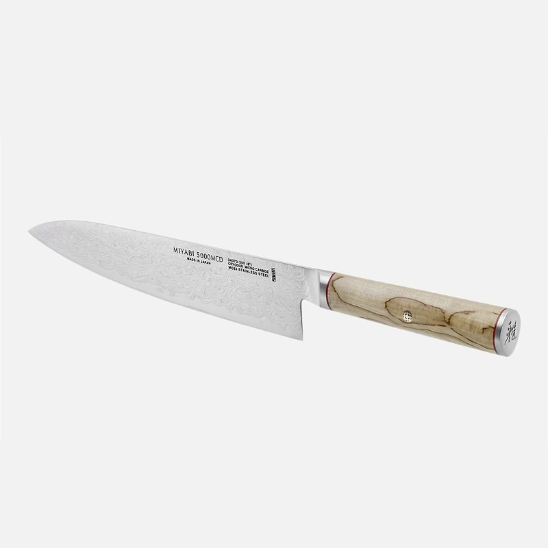 ZWILLING Miyabi 5000MCD Couteau Gyutoh, 8 po - Bois de bouleau