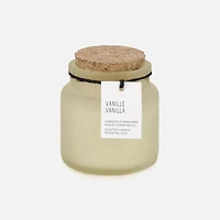 Glass Scented Candle Vanilla