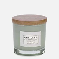 Glass Candle Dried Berries and Jasmin