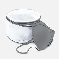 Mesh Bra Wash Bag - White
