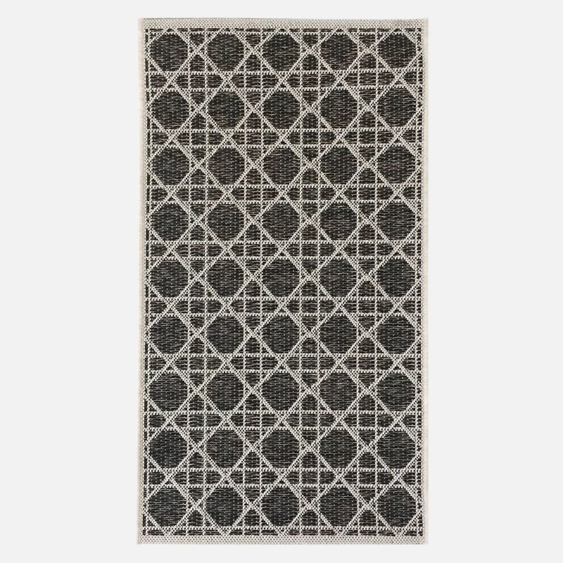 Monaco Griffin Tapis - Noir / Taupe