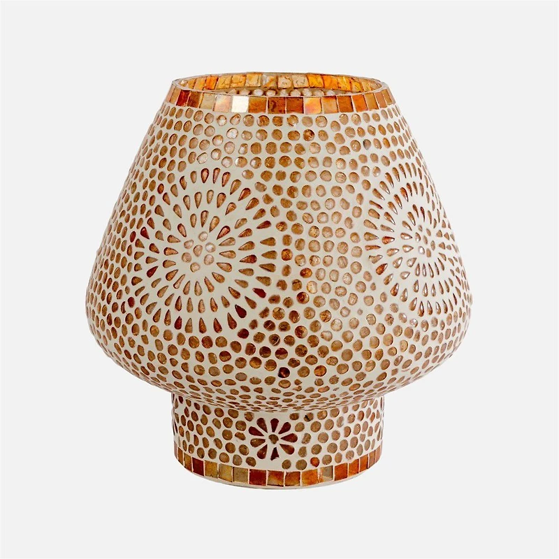 Mosaic Table Lamp - 9 x 9"