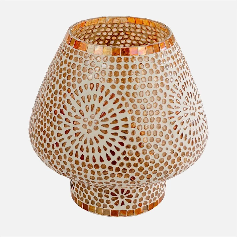 Mosaic Table Lamp - 9 x 9"