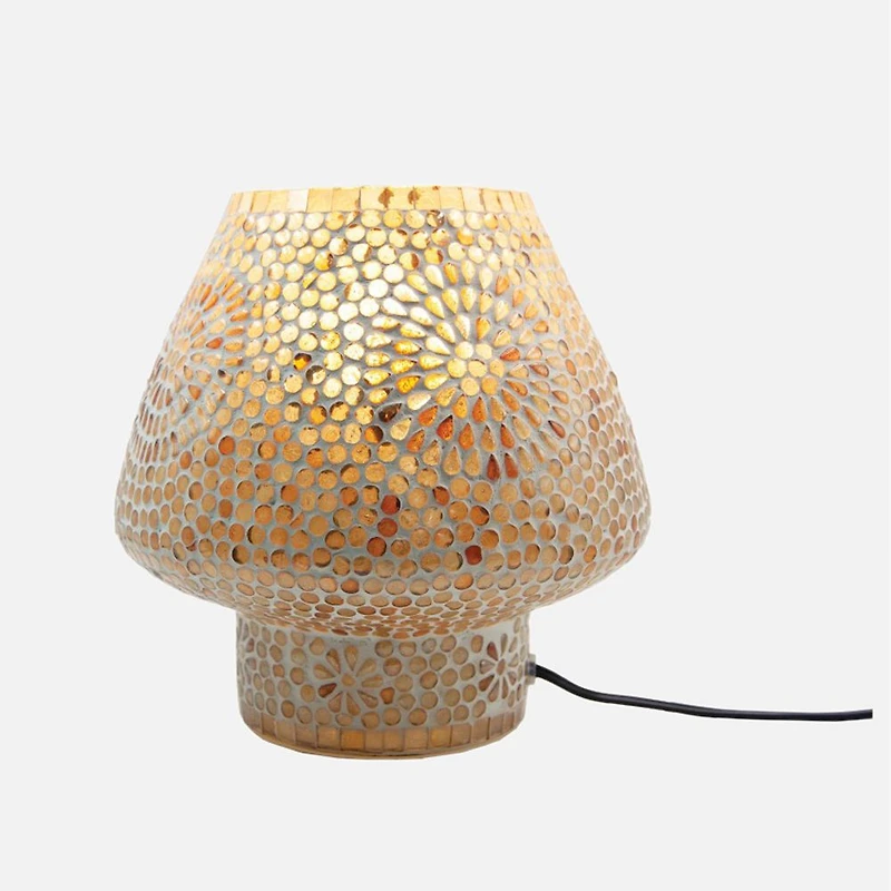 Mosaic Table Lamp - 9 x 9"