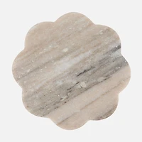 Maxwell & Williams Scallop Marble Coaster - Beige