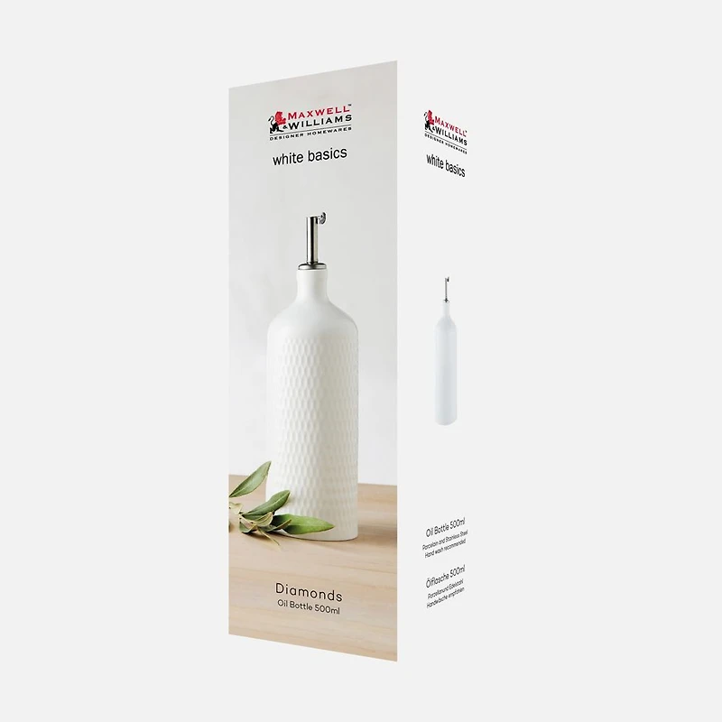 Diamonds Oil Bottle by Maxwell & Williams