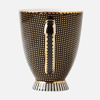 Regency tasse à pied noire par Maxwell & Williams - 300 ml