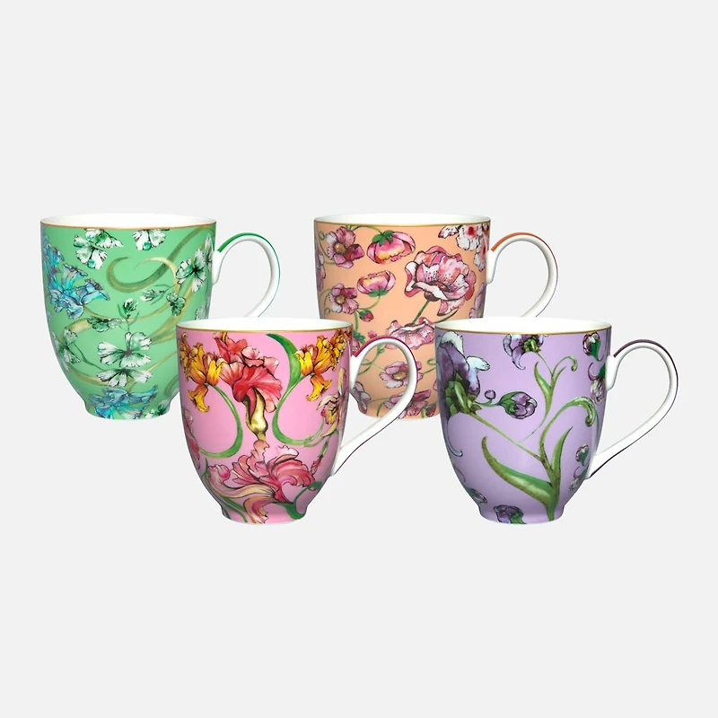 Maxwell & Williams Mystique Mugs, Set of 4