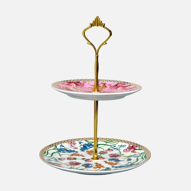 Maxwell & Williams Mystique Cake Stand, 2-Tier