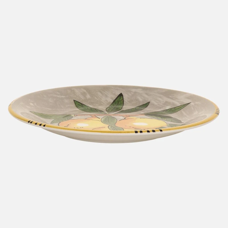 Limone Dinner Plate by Maxwell & Williams - Grey