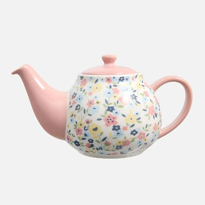 Maxwell & Williams Old English Teapot, 650 ml - Pink /Floral