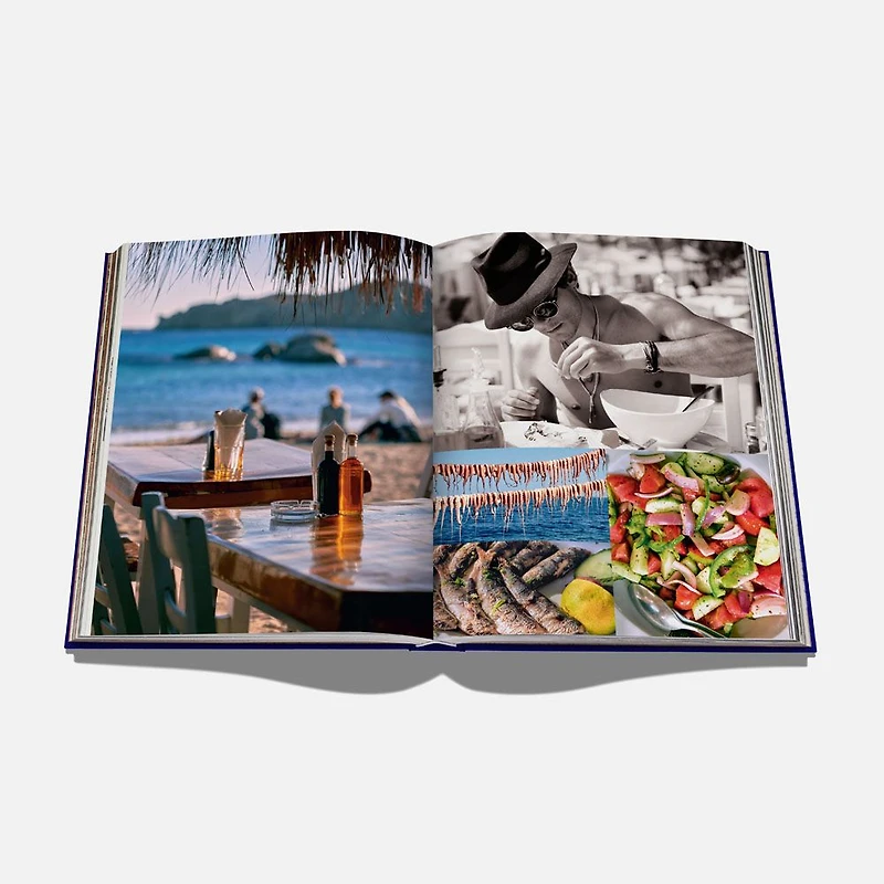 Beau livre de photographies décoratifs par Assouline - « Mykonos Muse »