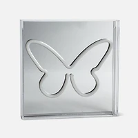 Butterfly Neon LED Sign- Pink, 9"