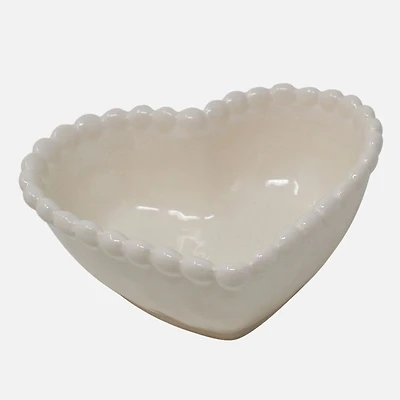 Ceramic Heart-Shaped Bowl
