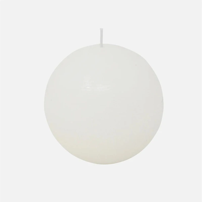 Bougie ronde - Blanc