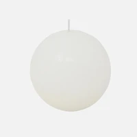 Bougie ronde - Blanc