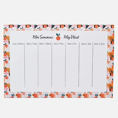 Weekly Planner - Pomegranate
