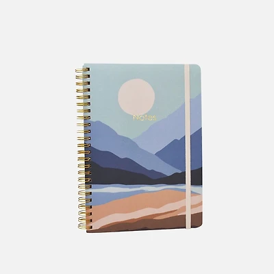 Hardcover Notebook Mountains - 80 Sheets