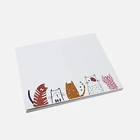 Sticky Notepad Cats
