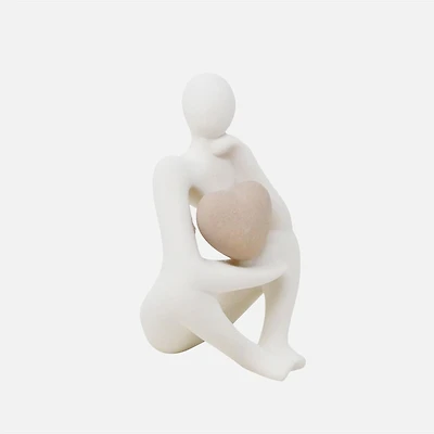 Dreamer and Heart Statue