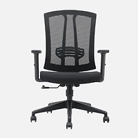 Brassex Aiden Chaise de bureau - Noir