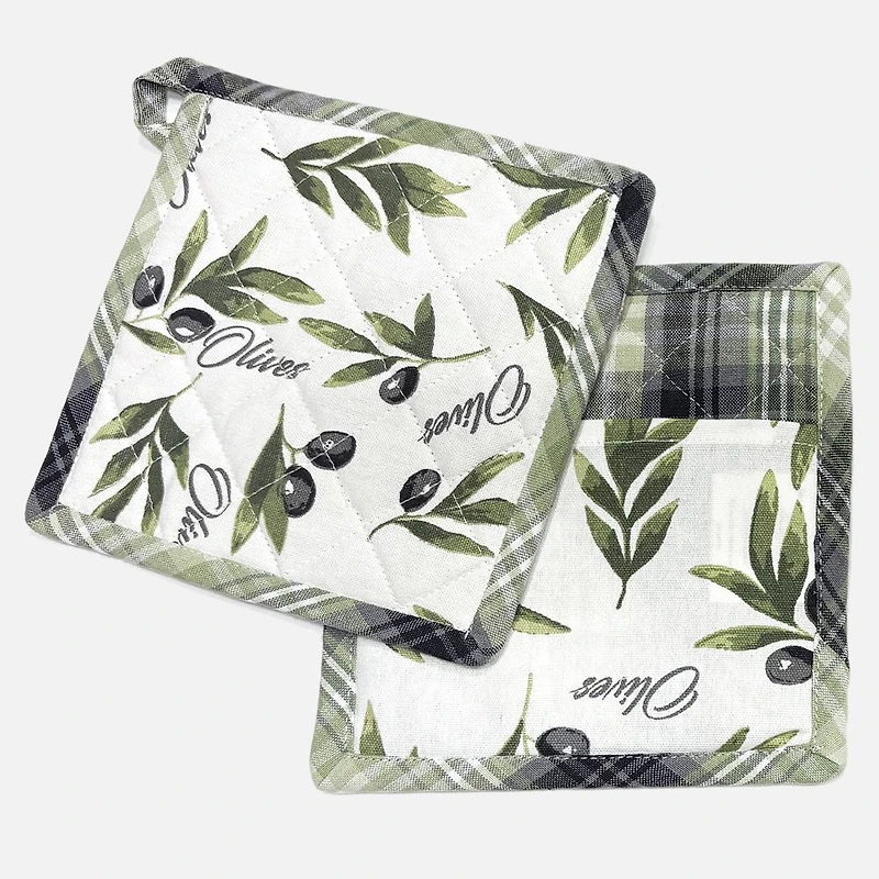 Olives Pot Holders