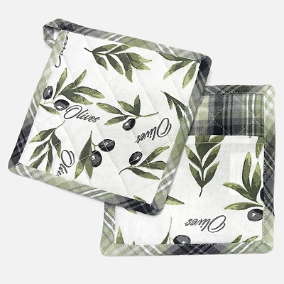Olives Pot Holders