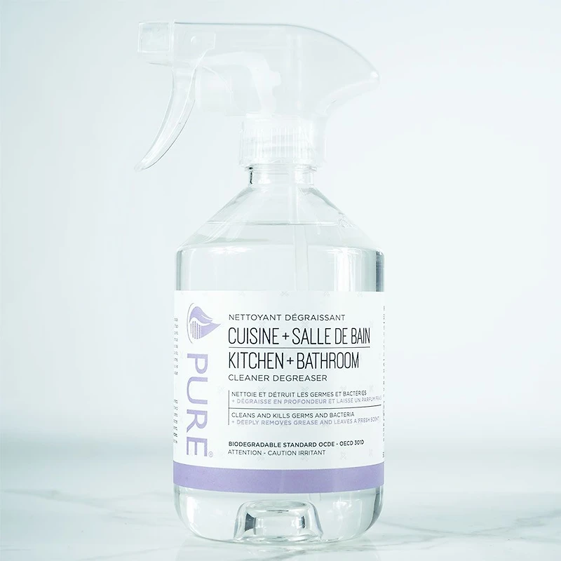 Nettoyant / dégraissant pour cuisine et salle de bain par Pure
