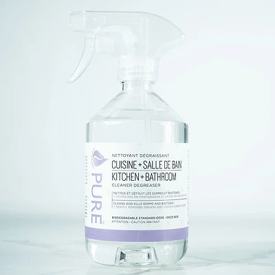 Kitchen and Bathroom Cleaner/Degreaser by Pure