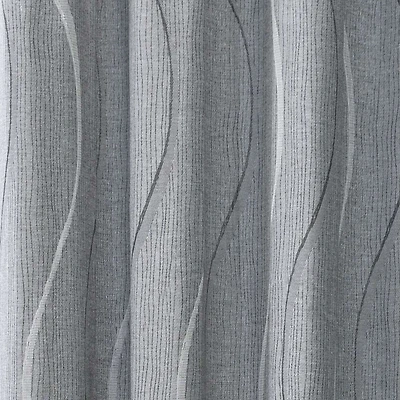 Ondes Room Darkening Grommet Curtain
