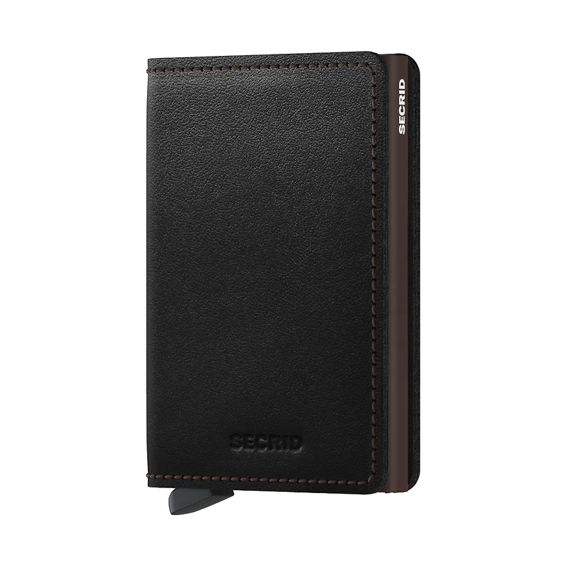 Secrid Original Slimwallet - Black/Brown