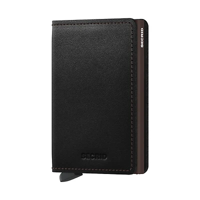 Secrid Original Slimwallet - Black/Brown