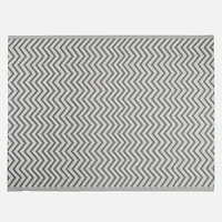 Outdoor Carpet Chevron Motif - Grey