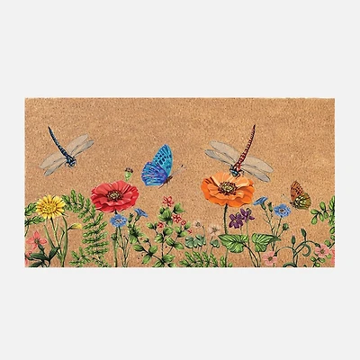 Tapis de coco - Jardin des libellules